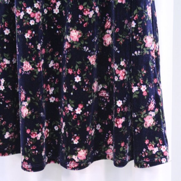 Iz Byer Kids Floral Dress - Black and Pink - Picture 3 of 10